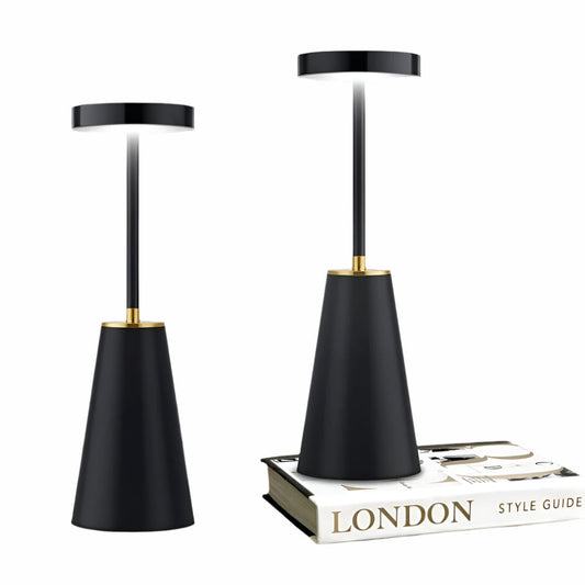 Nowoczesna Bezprzewodowa Lampa Stołowa LED z Regulowanym Światłem – Elegancka Lampka Nocna Idealna do Salonu i Sypialni