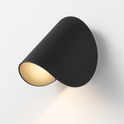 TwistLume Lampa – Obrotowy Kinkiet Ścienny LED w Czarno-Białym Designie | Nowoczesna Lampa Ścienna z Regulacją Oświetlenia