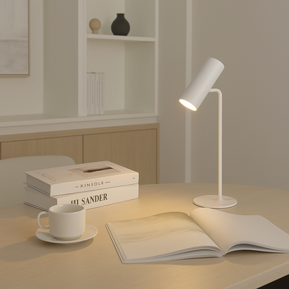 Nowoczesna Lampka Biurkowa LED z Regulacją Jasności – Minimalistyczna i Elegancka Lampa na Biurko do Każdego Wnętrza