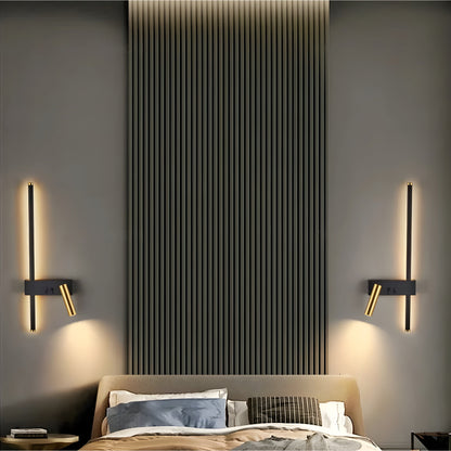 Kinkiet Ścienny Lumina z Przełącznikiem LED Minimalistyczny do Salonu i Sypialni