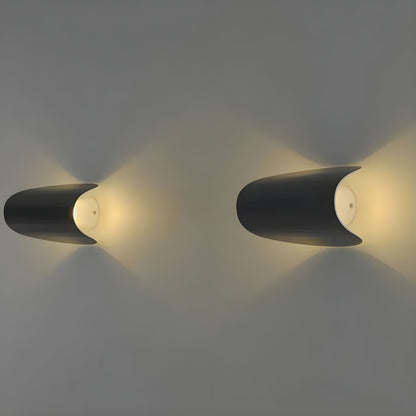 Kinkiet Ścienny Nova LED Czarny Ściemnialny Nowoczesna Lampa na Ścianę do Wnętrz Energooszczędne Oświetlenie