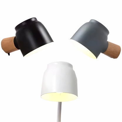 Kinkiet Ścienny Liora LED Nowoczesna Lampa w Trzech Kolorach z Możliwością Podłączenia do Gniazdka