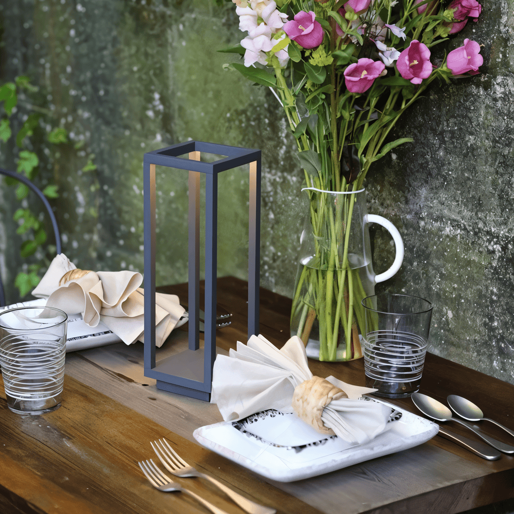 Nowoczesna Lampa LED VerticaBeam 3D – Dimmowalna i Przenośna, z Ciepłym Światłem, Elegancka Lampa do Salonu i Sypialni