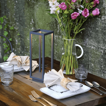 Nowoczesna Lampa LED VerticaBeam 3D – Dimmowalna i Przenośna, z Ciepłym Światłem, Elegancka Lampa do Salonu i Sypialni