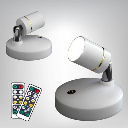 LumoWall Lampa – Minimalistyczna Lampa Ścienna LED z Regulacją | Bezprzewodowy Kinkiet Nocny z Dimmowalnym Oświetleniem