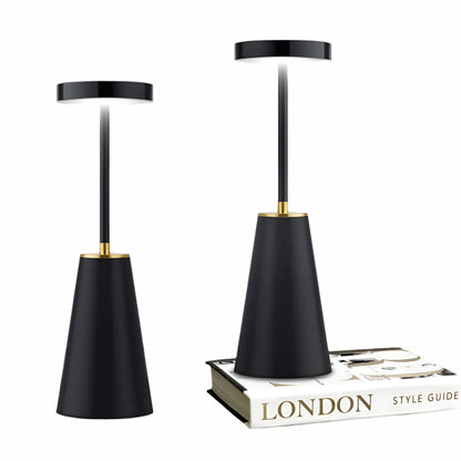 Nowoczesna Bezprzewodowa Lampa Stołowa LED z Regulowanym Światłem – Elegancka Lampka Nocna Idealna do Salonu i Sypialni