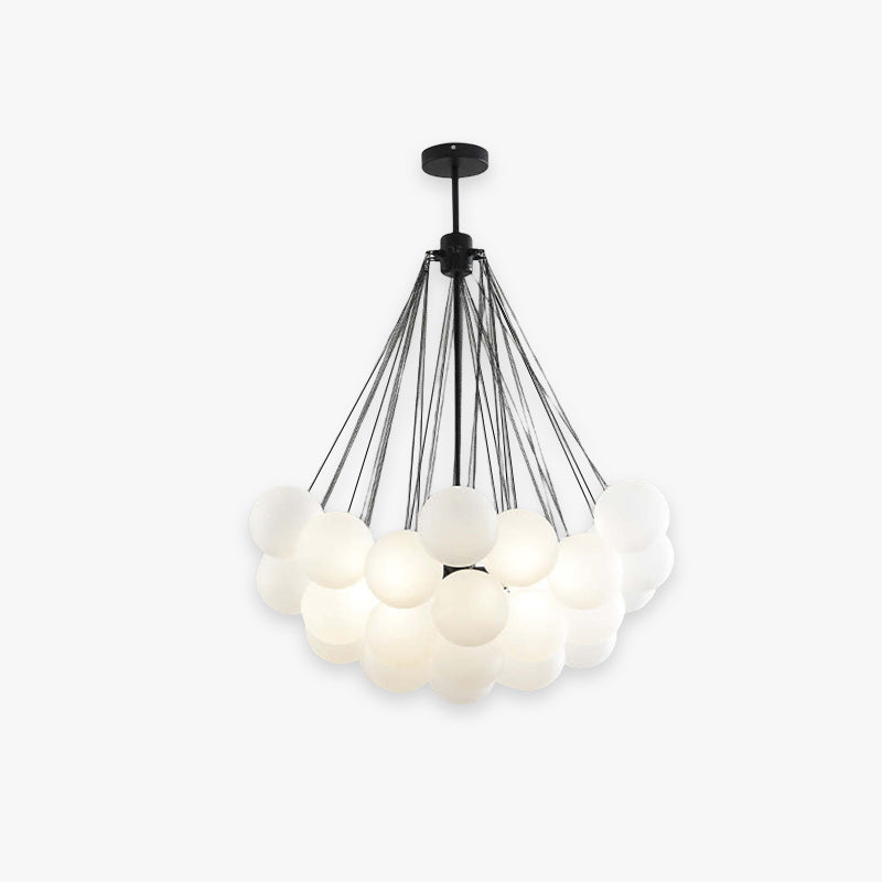 LuxeGlow Pendent - Nowoczesna LED Tosłowna Lampa Wisząca do Współczesnego Wnętrza