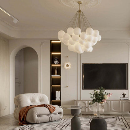 LuxeGlow Pendent - Nowoczesna LED Tosłowna Lampa Wisząca do Współczesnego Wnętrza