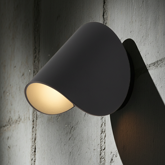 TwistLume Lampa – Obrotowy Kinkiet Ścienny LED w Czarno-Białym Designie | Nowoczesna Lampa Ścienna z Regulacją Oświetlenia