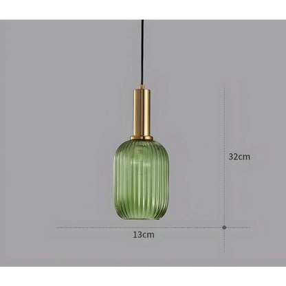 Lampa Sufitowa Aurelia Glass Vintage Kolorowe Szkło Eleganckie Oświetlenie do Salonu, Jadalni i Sypialni E27 Energooszczędna